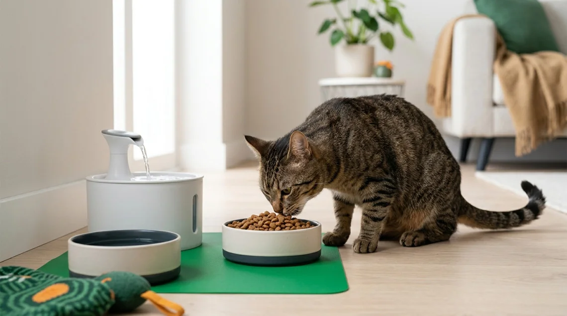 Nourrir un chat