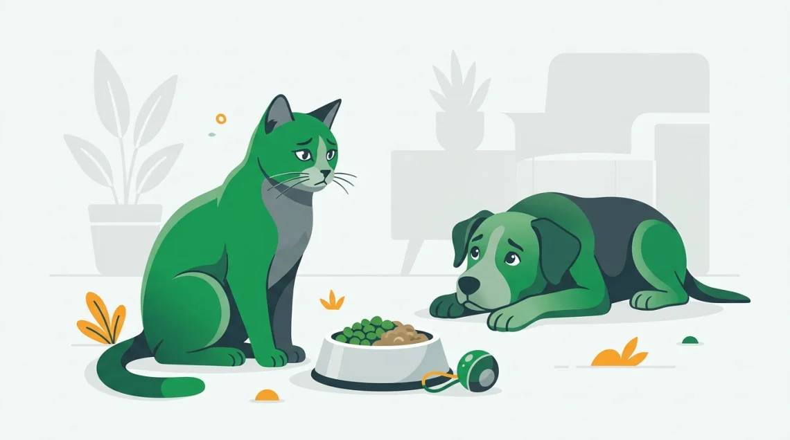 Chat: Refus de manger