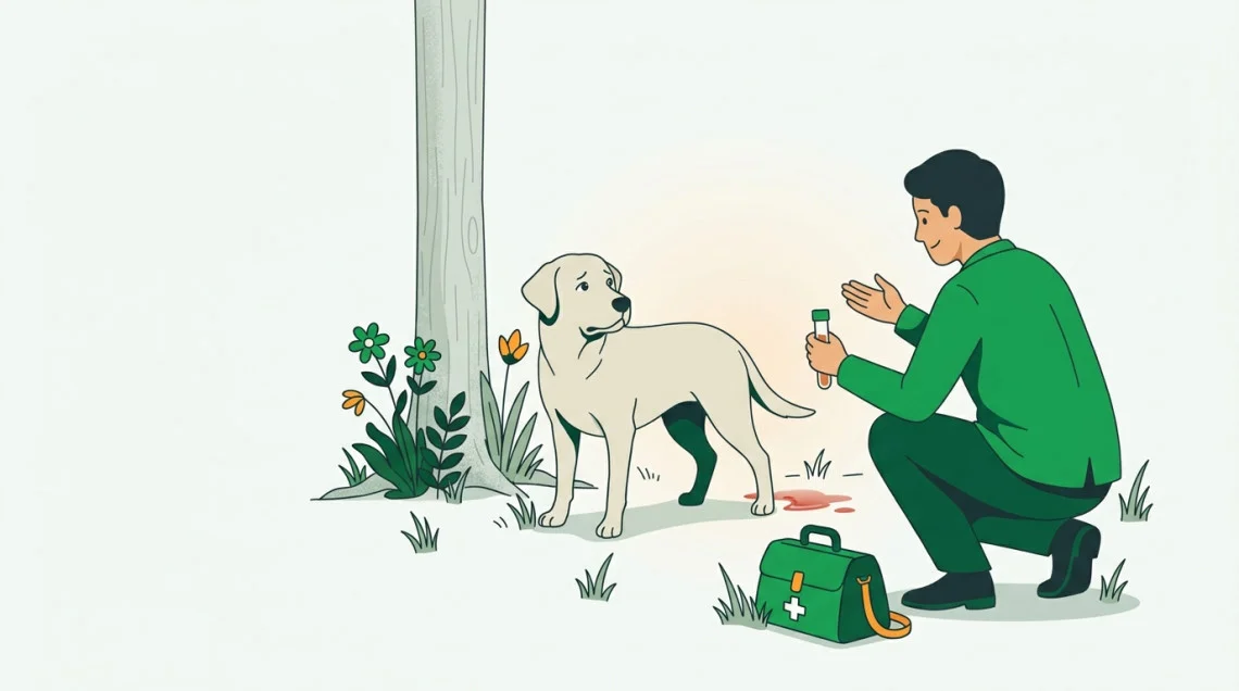 Chien: Sang dans les urines