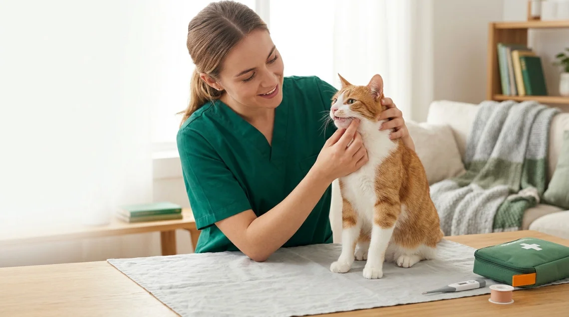 Soigner un chat