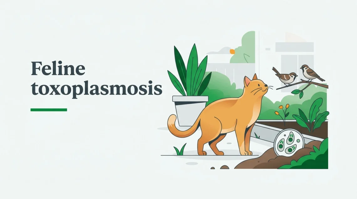 Toxoplasmose chez le chat