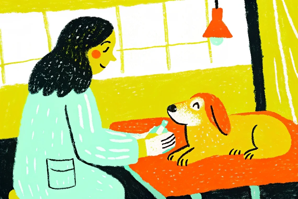 Guérir et soigner un chien