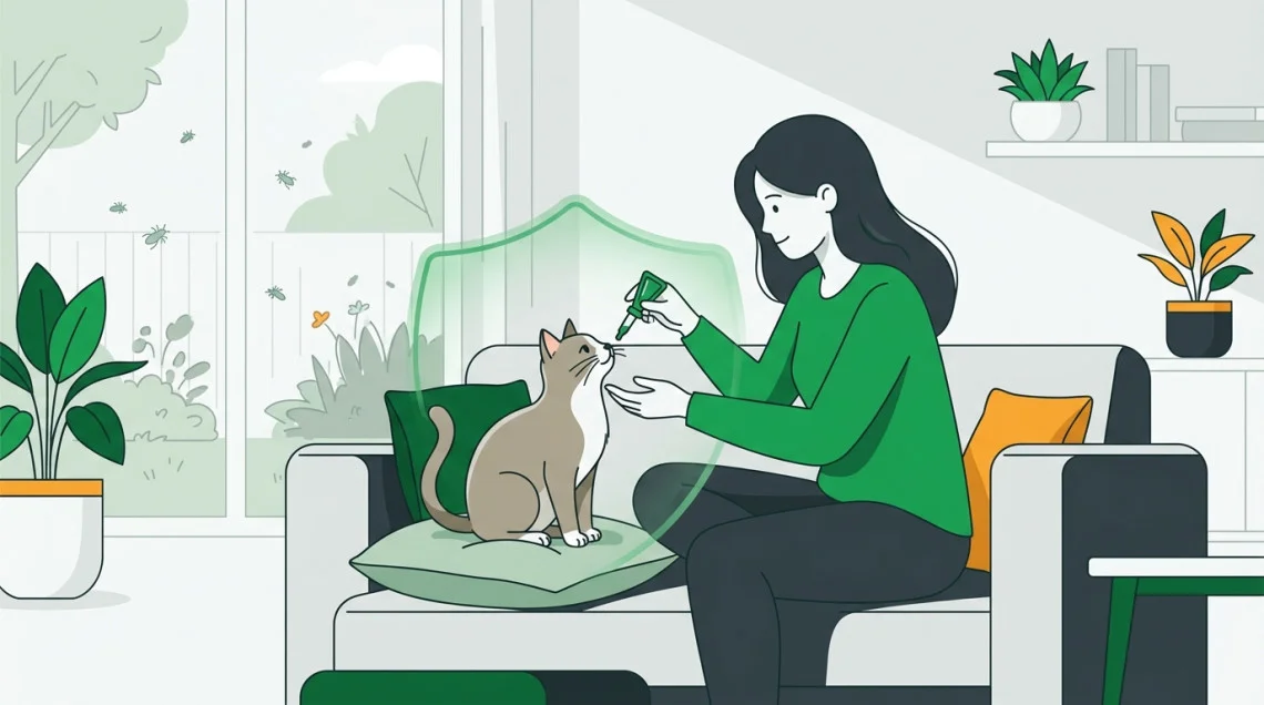 Vermifuge chez le chat