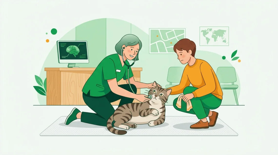 L'AVC chez le chat