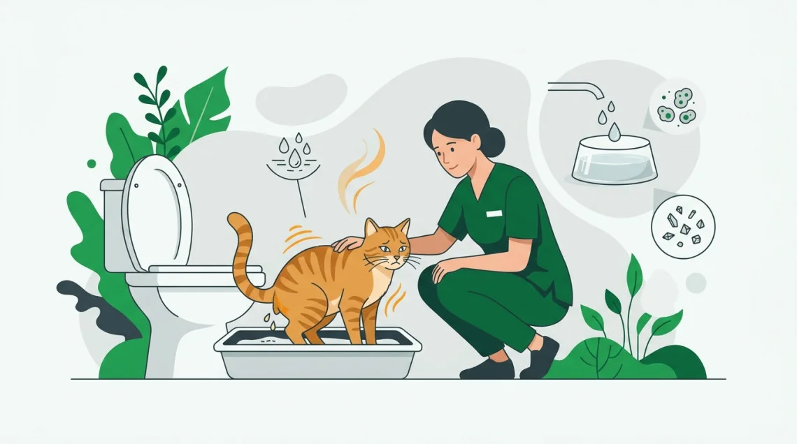 La cystite chez le chat