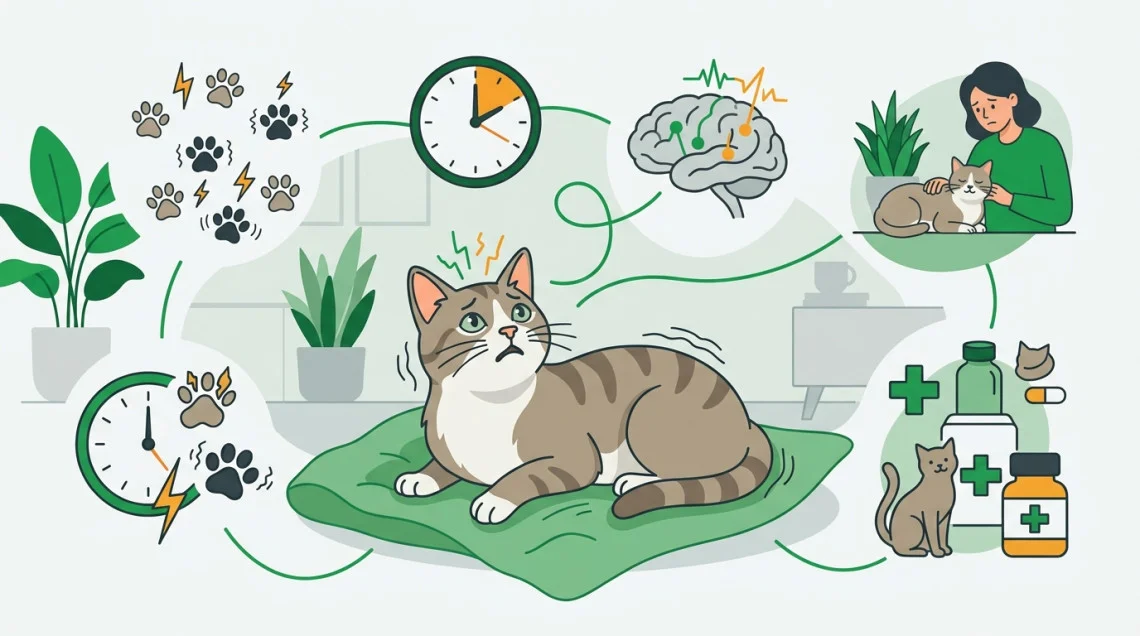 Épilepsie chez le chat