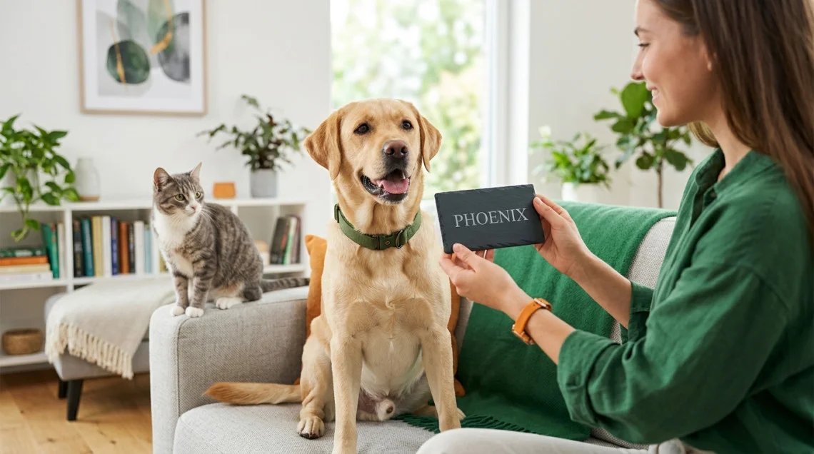 Noms de chiens stylés