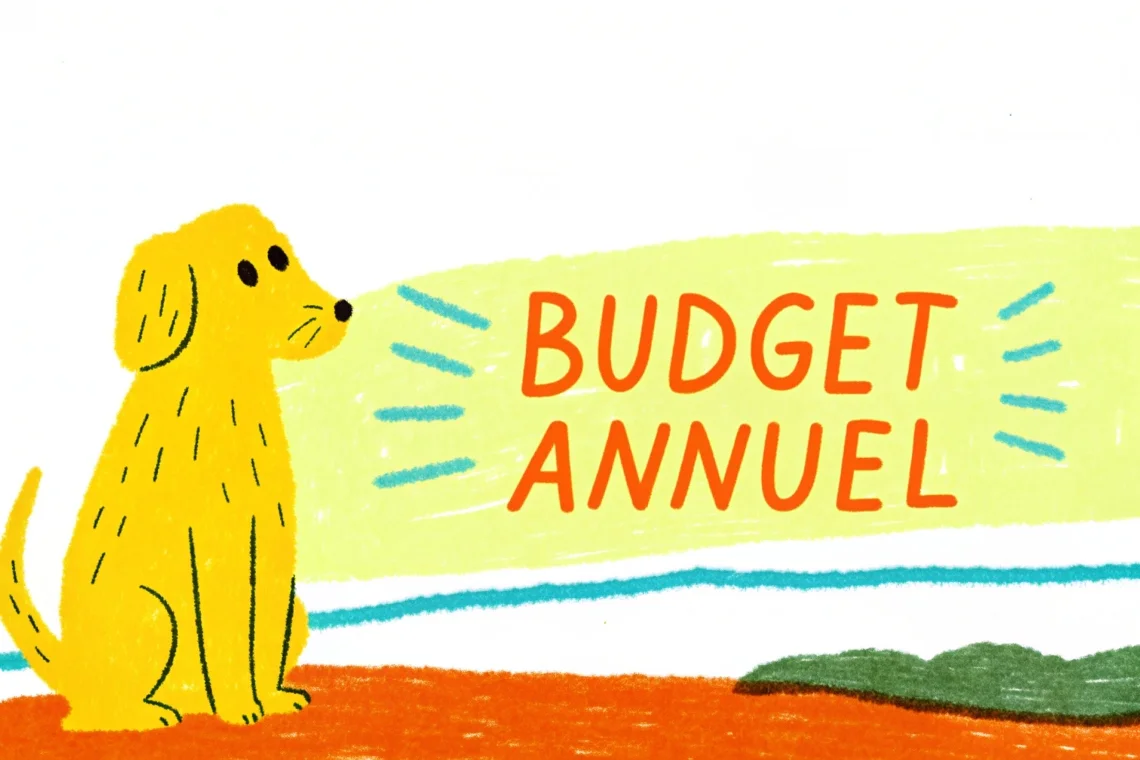 budget annuel pour un chien