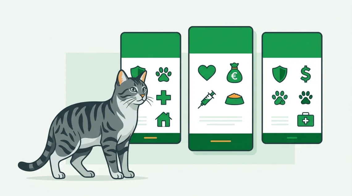Blessure à la patte chez le chat