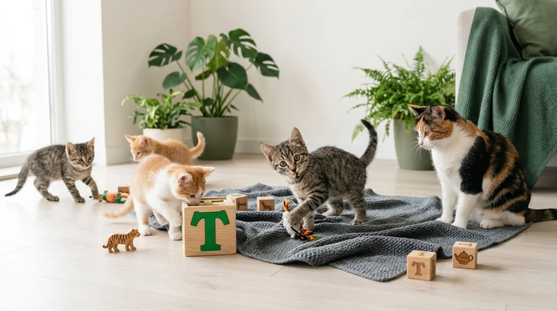 Noms de chat en T
