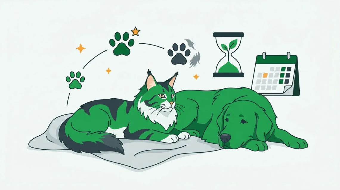 Âge humain du chat