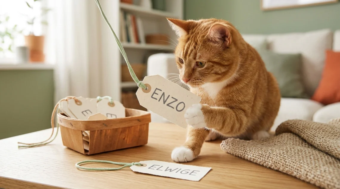 Noms de chat en E