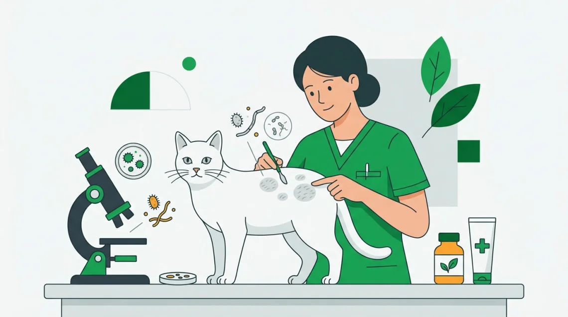 La teigne chez le chat