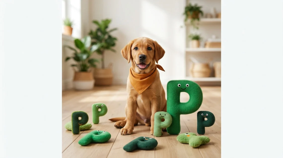 Noms de chien en P